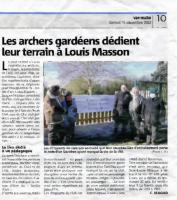 Baptême "Jardin d'arc Louis Masson"